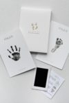 Kit de cartes empreintes pour Bébé - Blanc