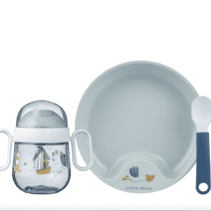 Coffret repas bébé mio Sailors Bay - Bleu